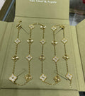 The Icon Clover Long (mixed Pavé)