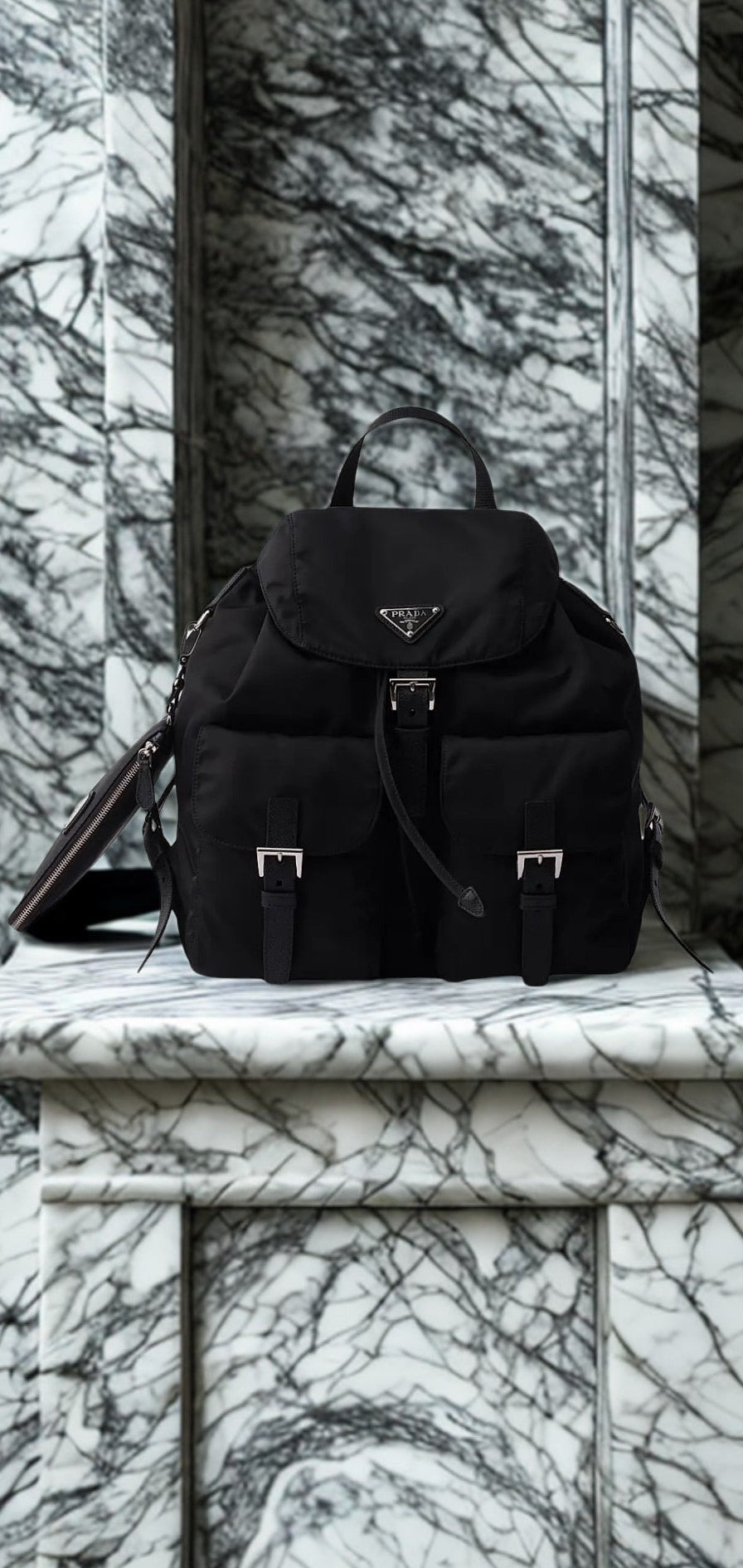 The Nylon Luxe Backpack