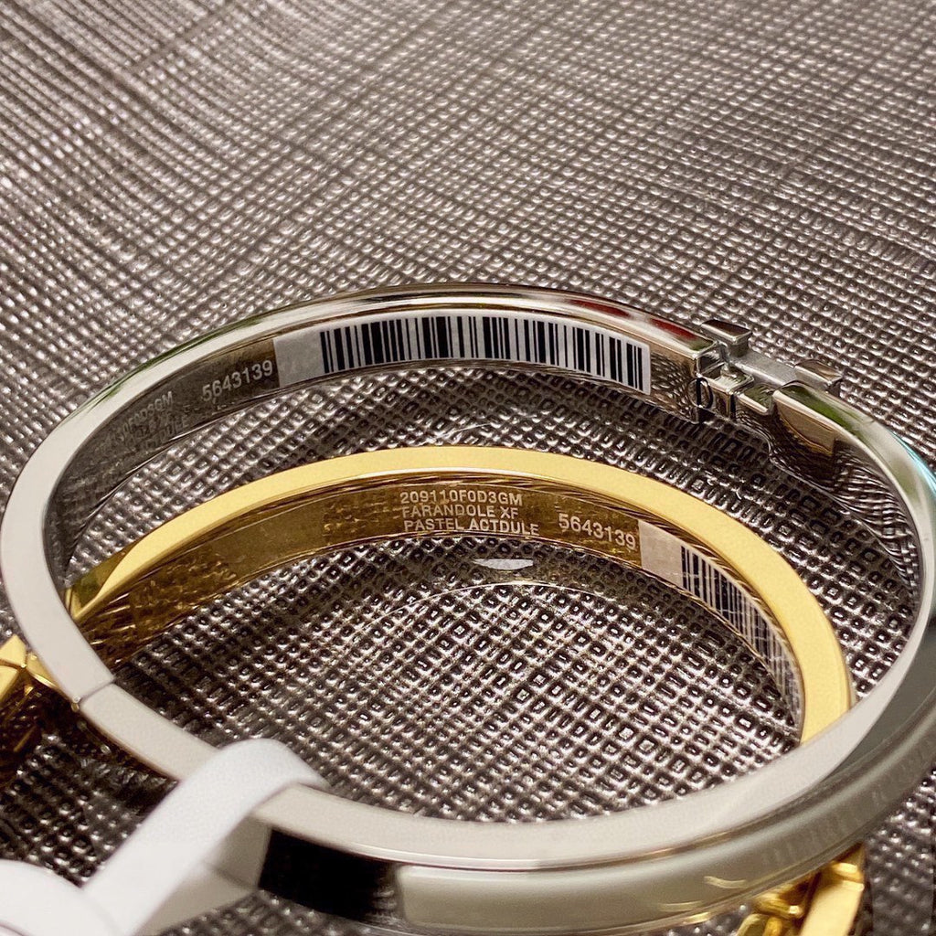 Classic H-Slim Enamel Bangle