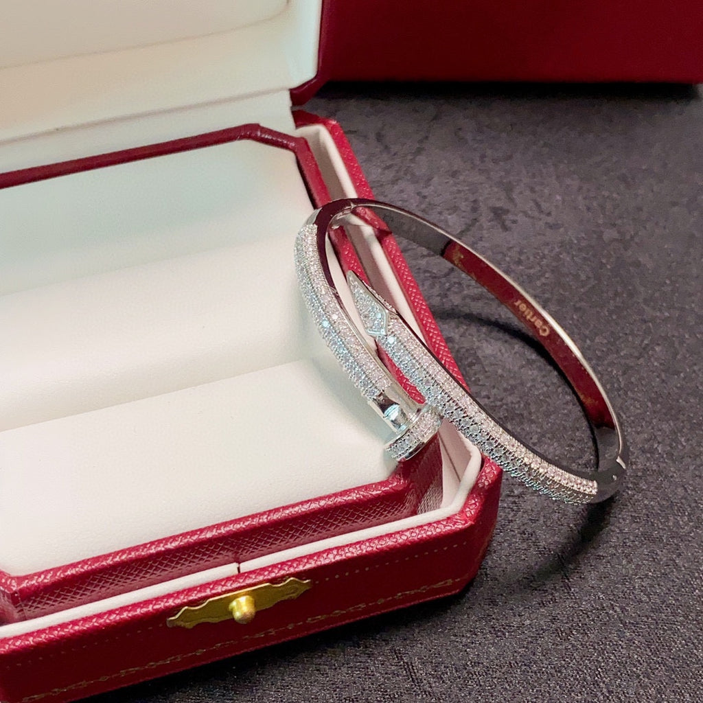 The Pavé Nail Bracelet