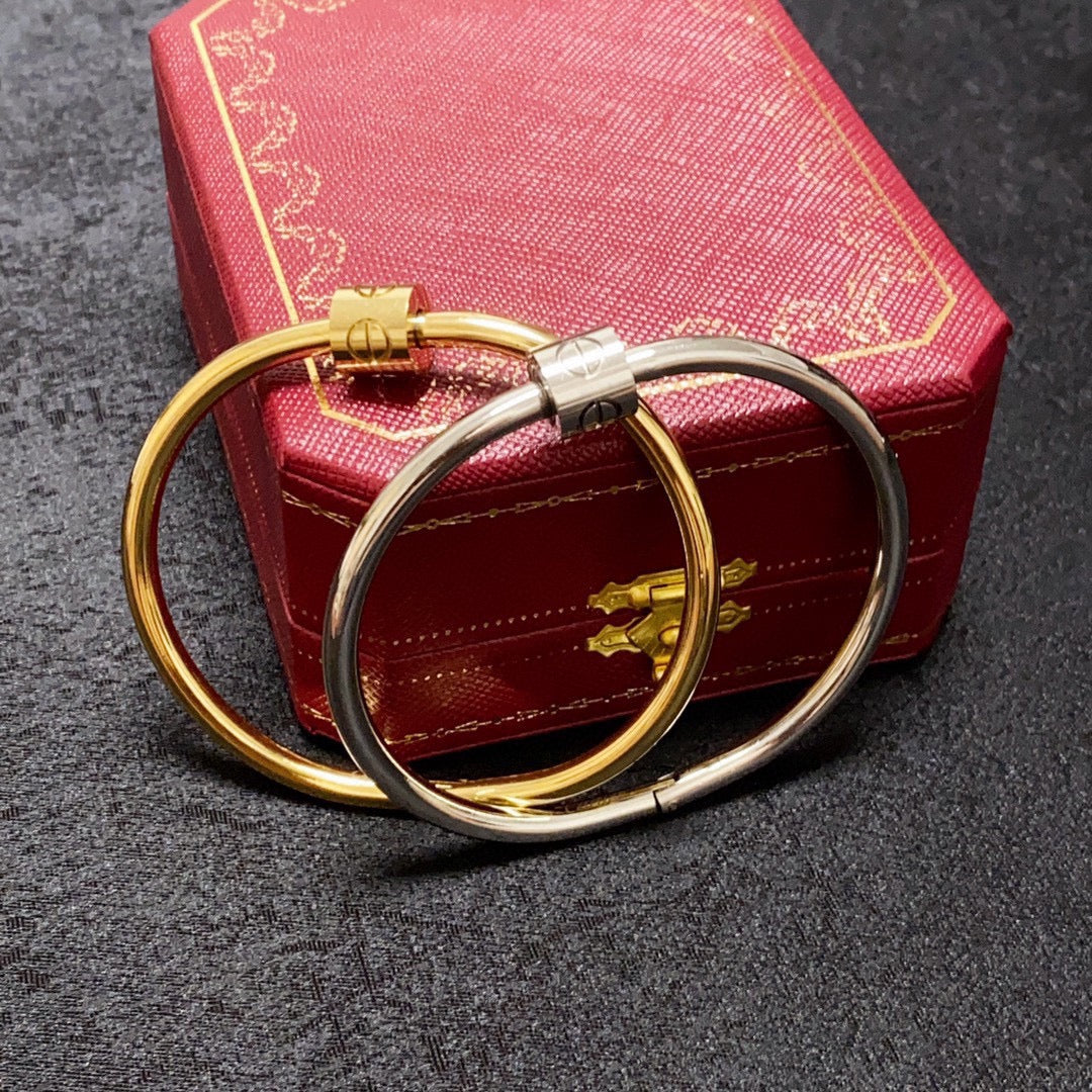 The Screw Clasp Bangle