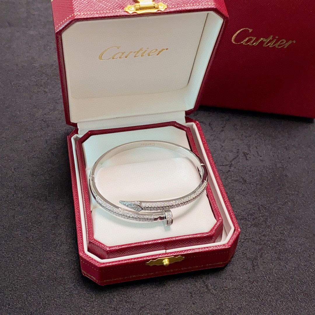 The Pavé Nail Bracelet