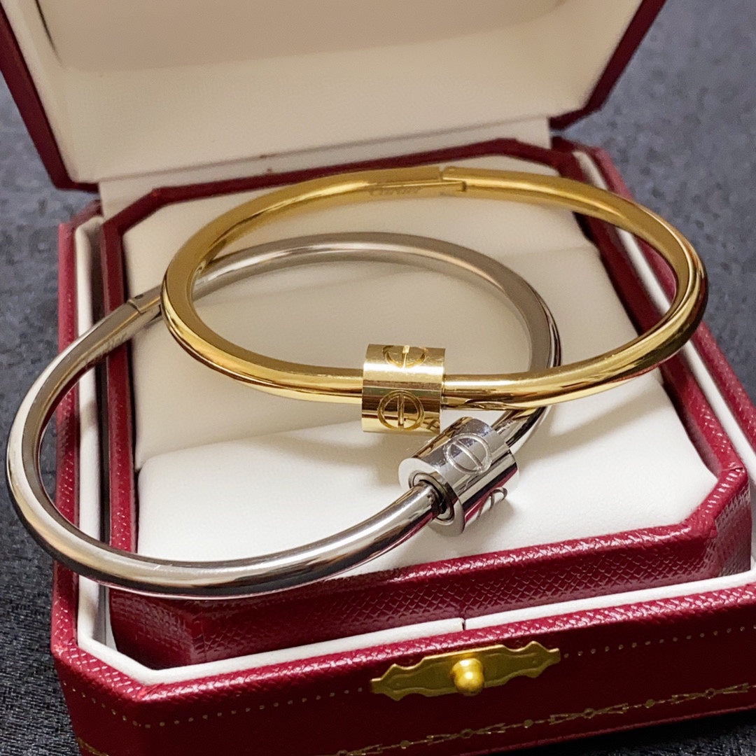 The Screw Clasp Bangle