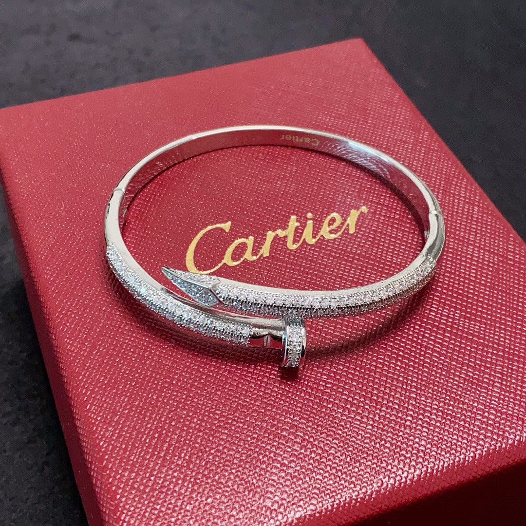 The Pavé Nail Bracelet