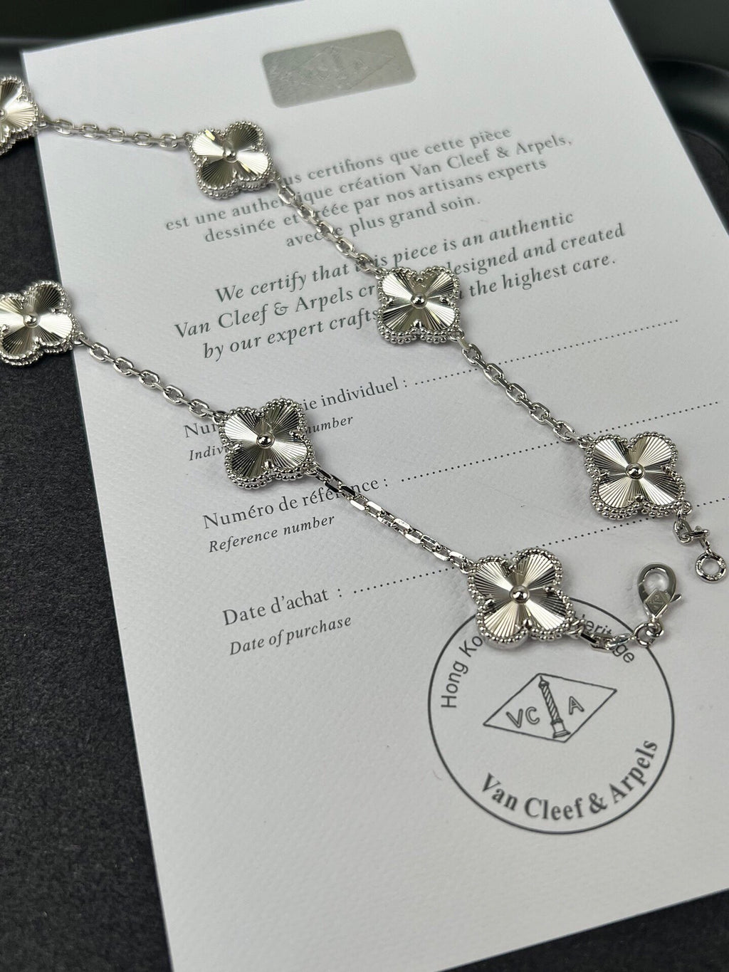 The Icon Clover Long (silver)