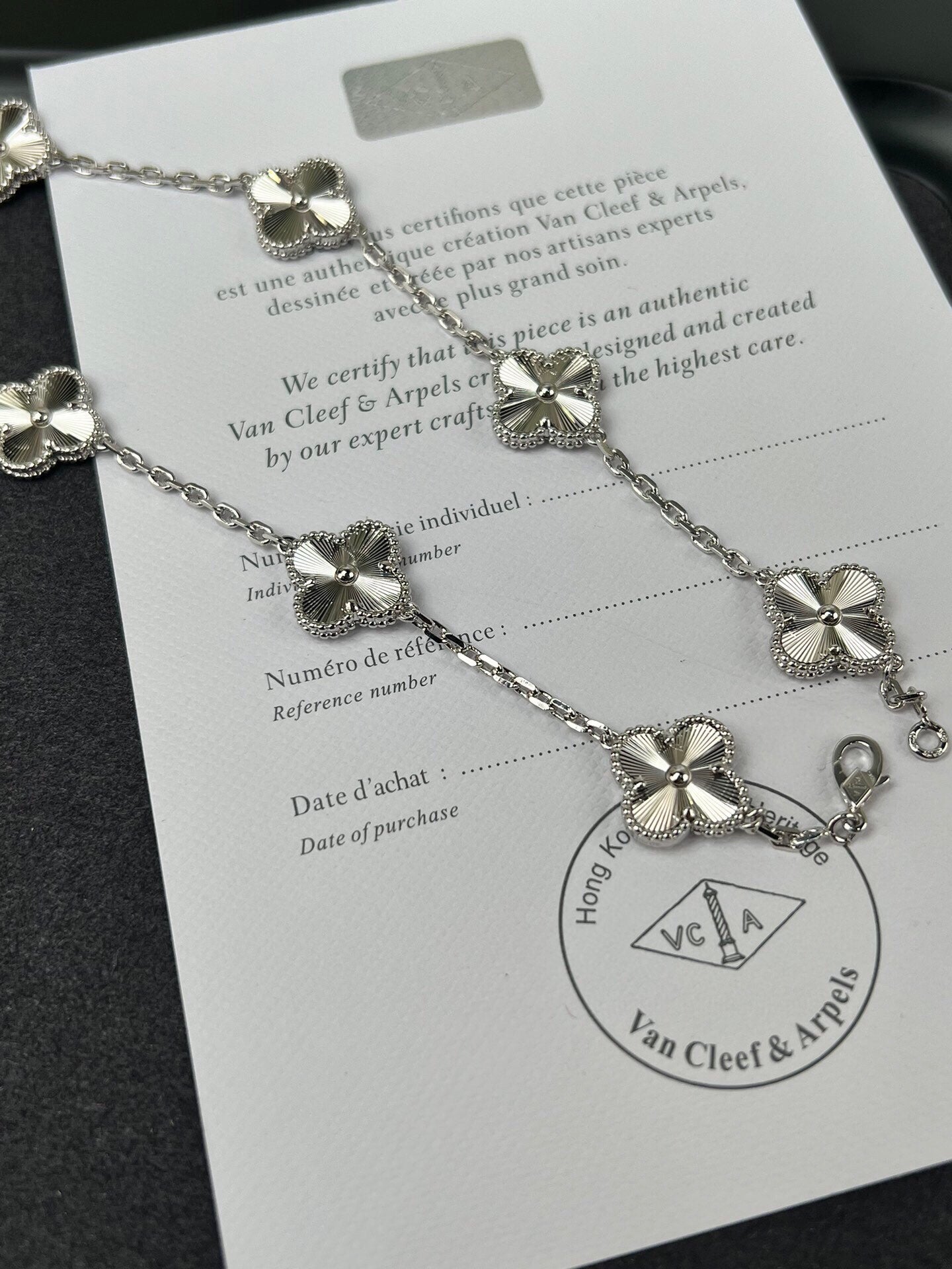 The Icon Clover Long (silver)