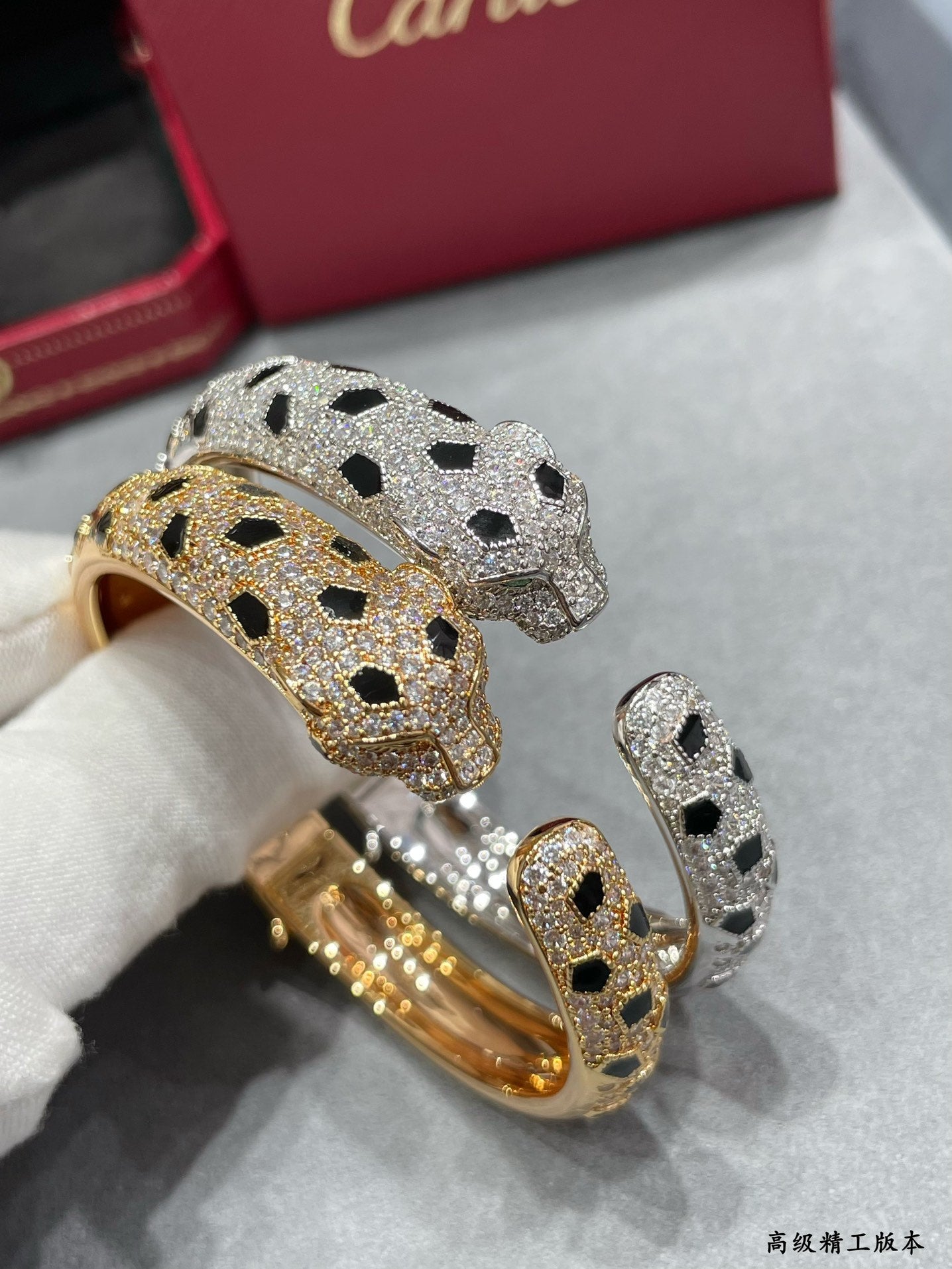 The Pavé Panther Bracelet