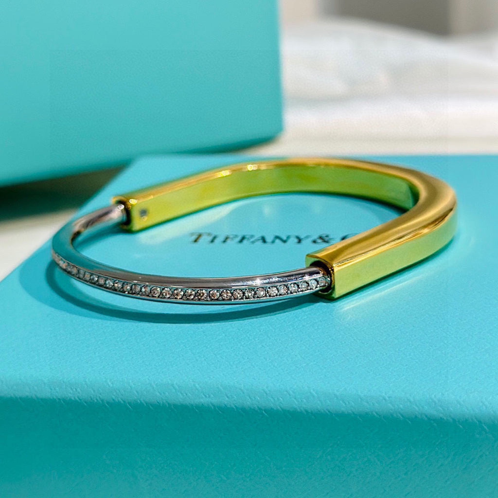 The Pavé Lock Bangle