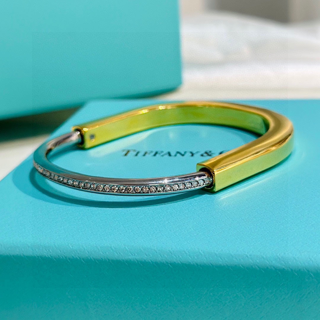 The Pavé Lock Bangle