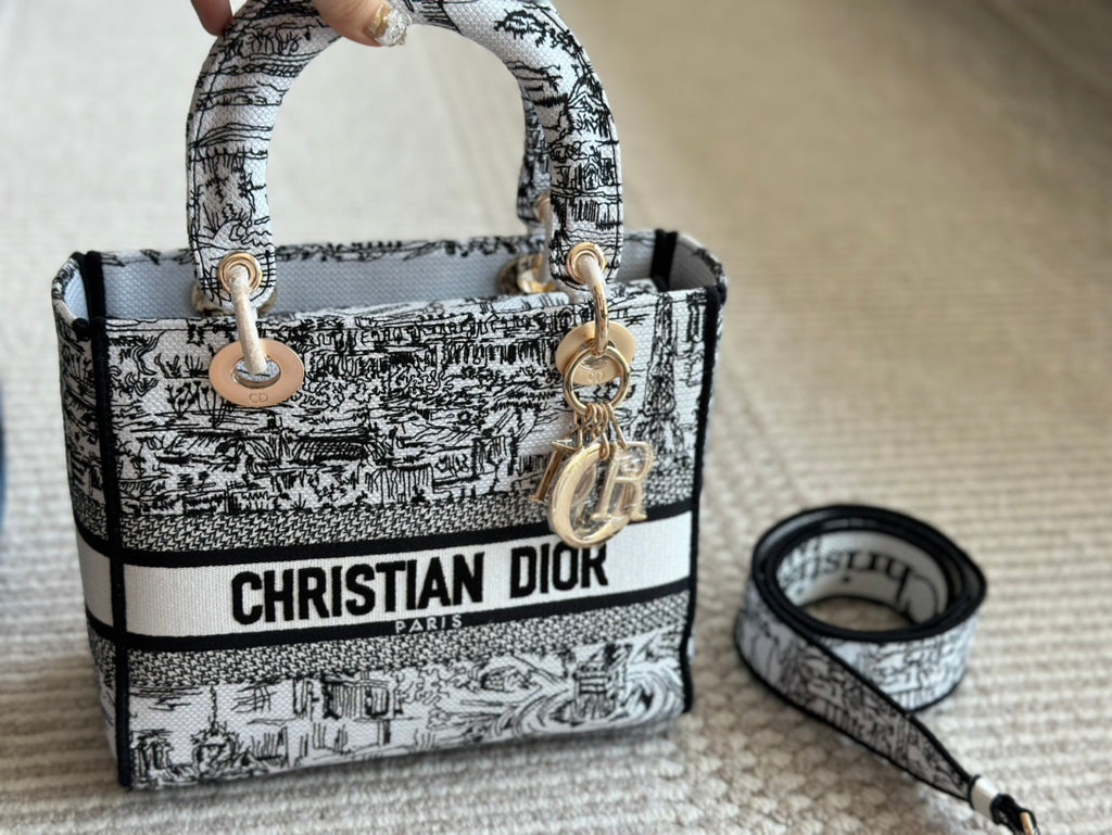 Lady D-Lite Medium Tote