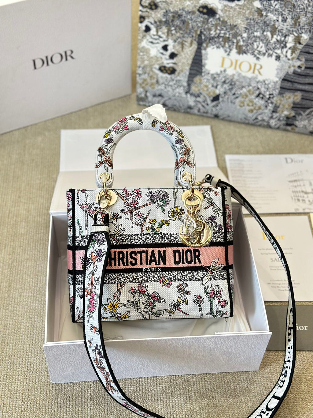 Lady D-Lite Medium Tote