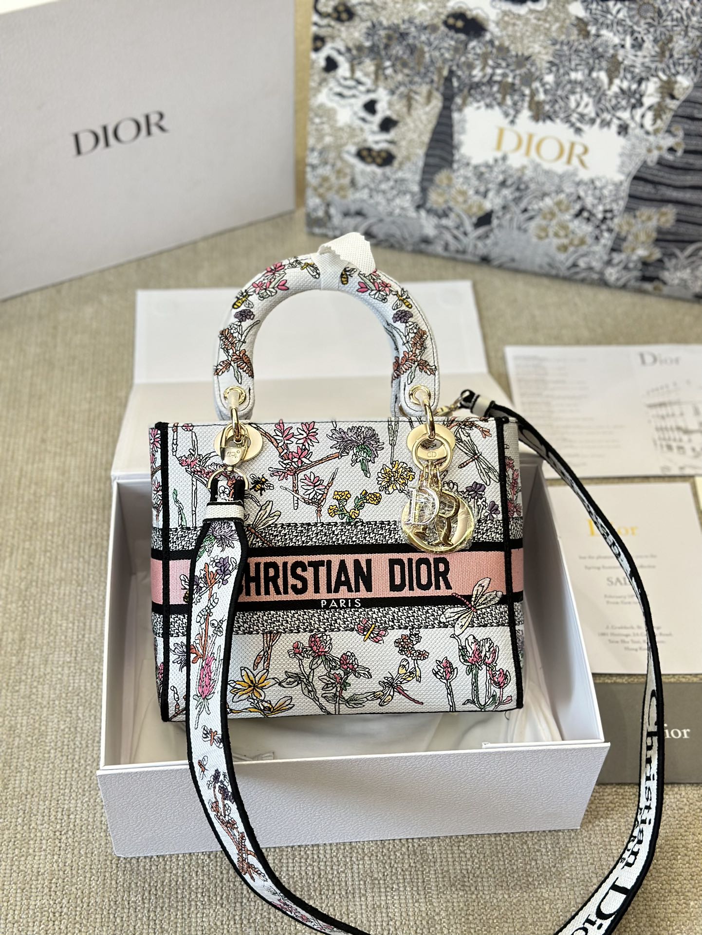 Lady D-Lite Medium Tote