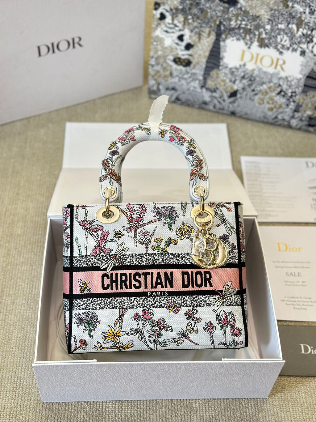 Lady D-Lite Medium Tote