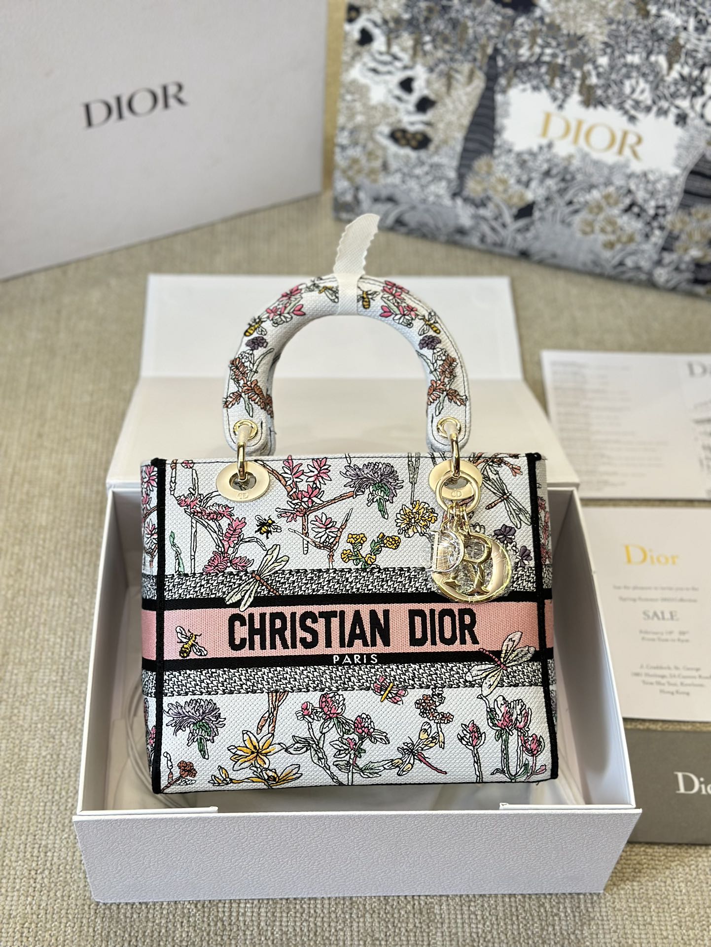 Lady D-Lite Medium Tote