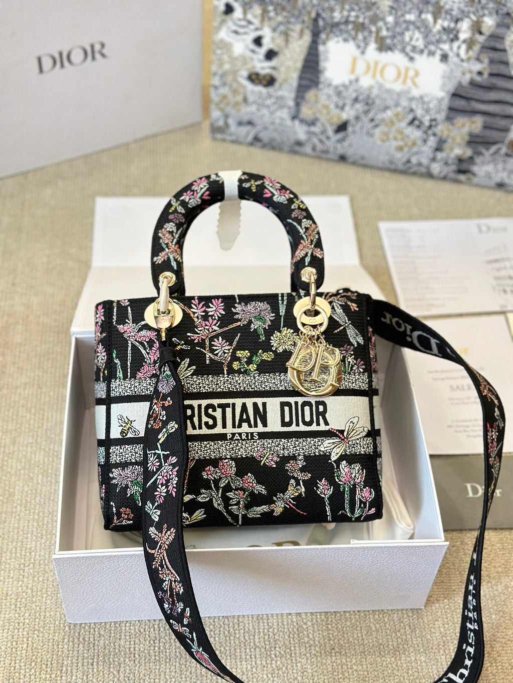 Lady D-Lite Medium Tote