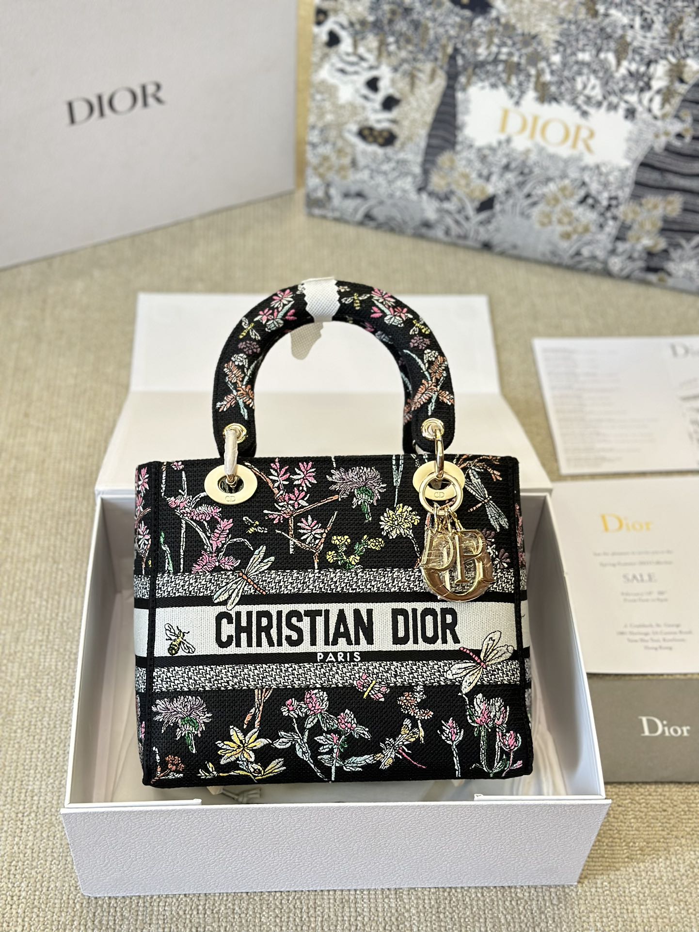 Lady D-Lite Medium Tote
