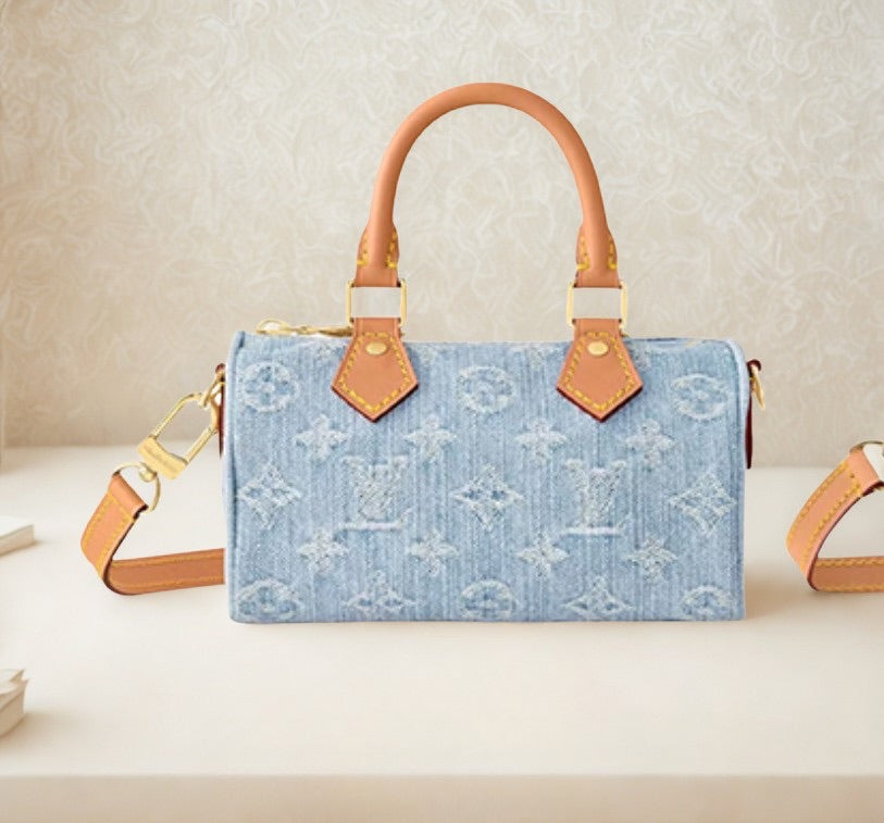 The Mini Monogram Denim Héritage