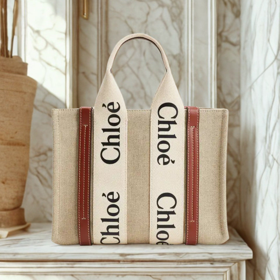 The Riviera Linen Tote